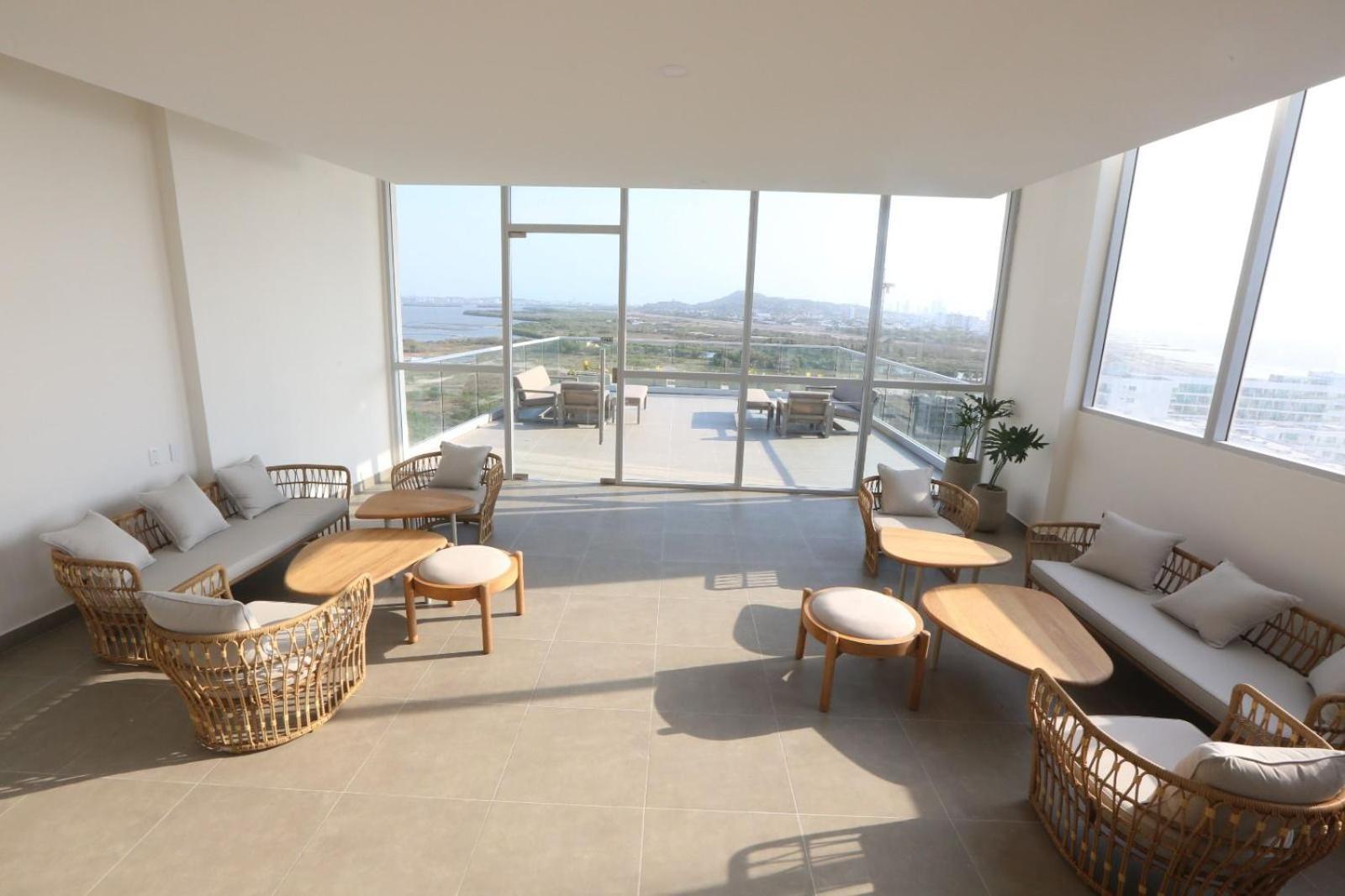 Apartamento De Lujo Frente Al Mar Con Piscina Cartagena Exterior foto